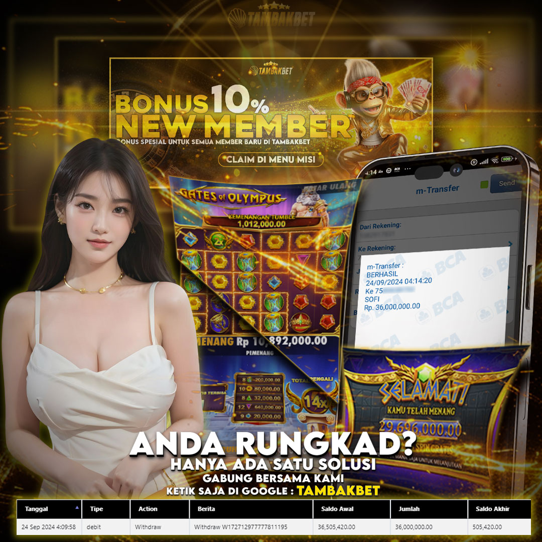 LAGI LAGI SLOT KAKEK JP BESAR DI TAMBAKBET